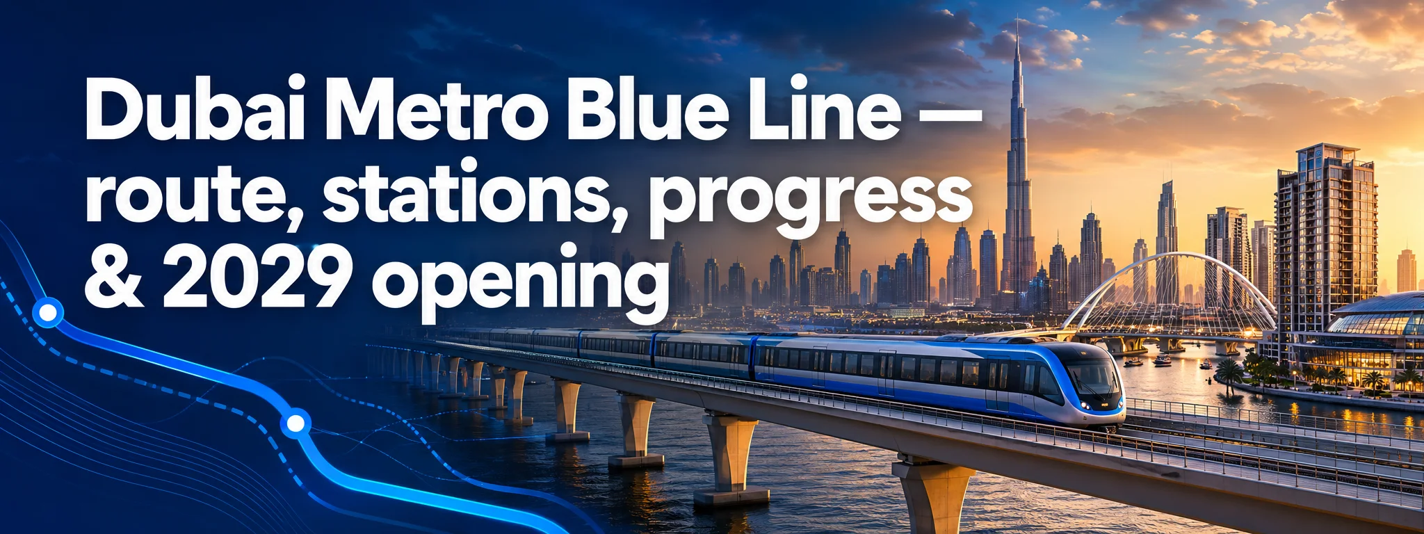 Dubai Metro Blue Line — What Visitors Need to Know