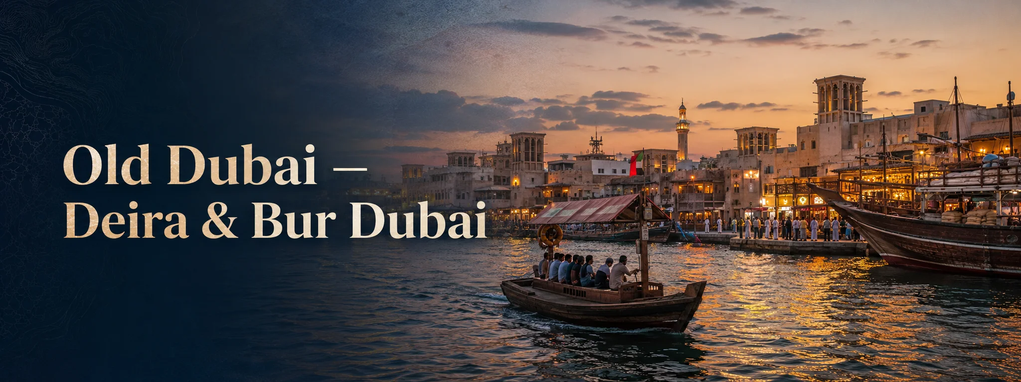Old Dubai — Deira & Bur Dubai